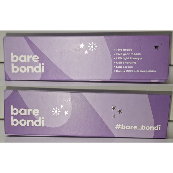 Bare Bondi Exfoliator Handheld Collagen Stimulation Blemish Removal No Eye Mask - Picture 6 of 8